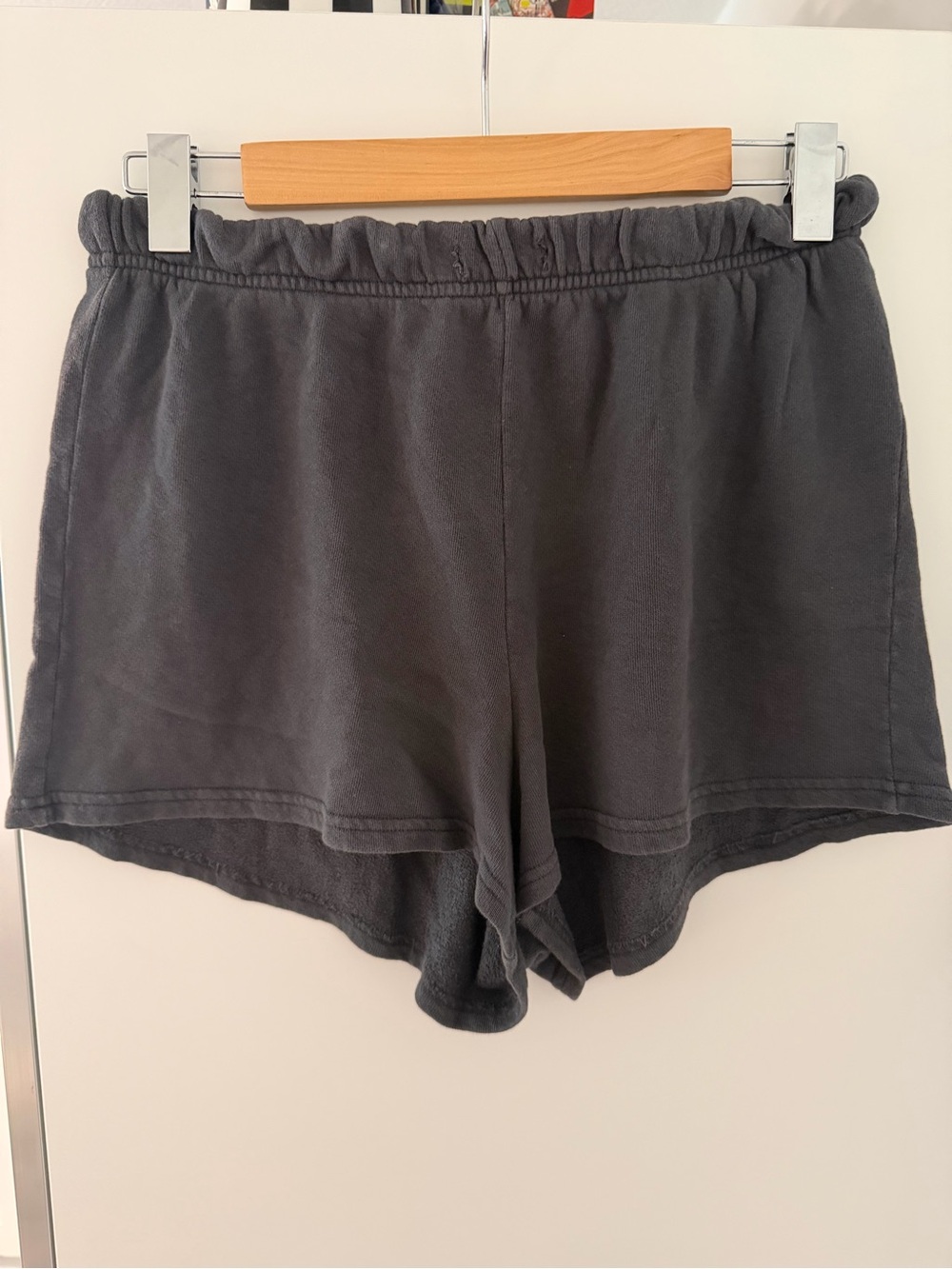 Perfectwhitetee Layla terry sweat shorts - vintage black